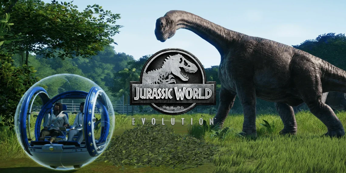 Jurassic World Evolution Title
