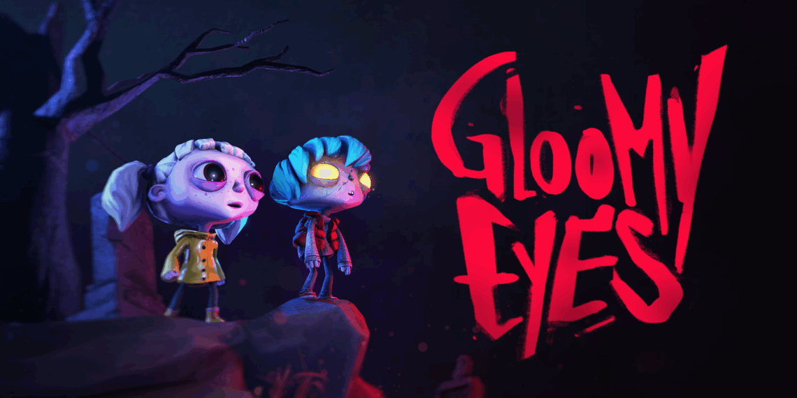 Gloomy Eyes Keyart_V2_Alternate_Logo