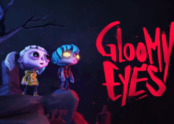 Gloomy Eyes Keyart_V2_Alternate_Logo