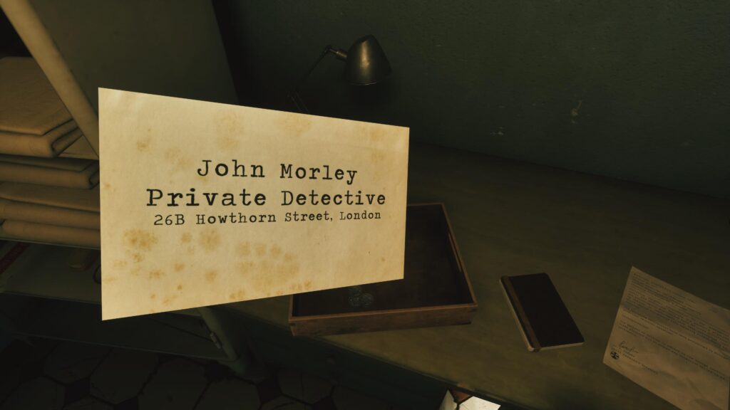 The Last Case of John Morley 01