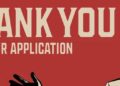 Thank You For Your Application Titel