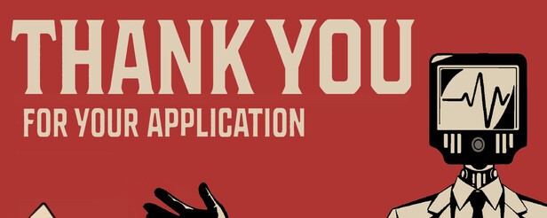 Thank You For Your Application Titel